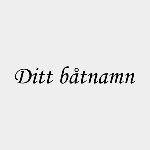 Namn till båt